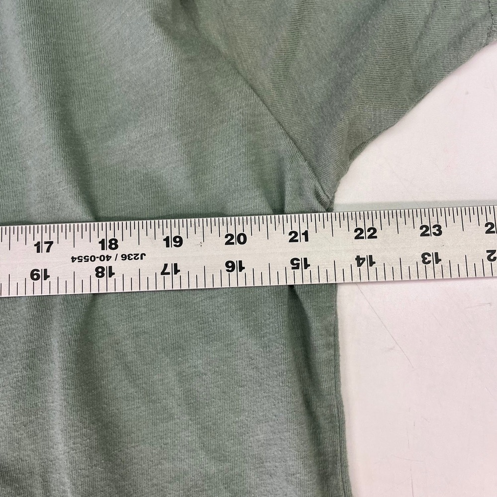 True Classic Mens XL Sage Green Heather Short Sleeve Crew Neck Athletic Fit Tee - Picture 13 of 14